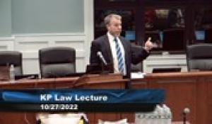 Plainville KP Law Lecture 10-27-22