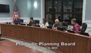 Plainville Planning Board 11-6-23