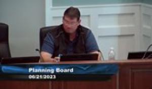 Plainville Planning Board 6-21-23
