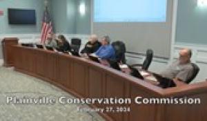 Plainville Conservation Commission 2-27-24