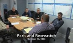 Park and Recreation 10-13-22