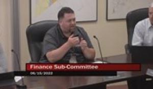 Finance Sub-Committee 6-15-22