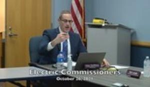 Electric Commissioners 10-26-21