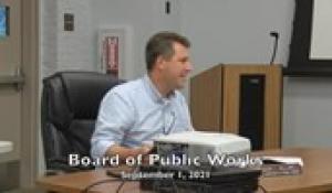 Board of Public Works 9-1-21