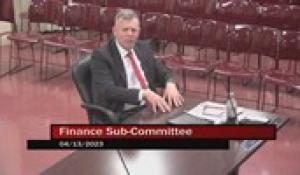 Finance Sub-Committee 4-13-23