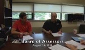 Board of Assessors 8-25-22
