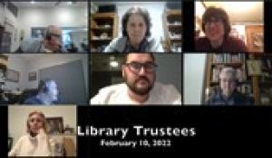 Library Trustees 2-10-22