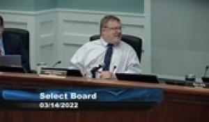 Plainville Select Board 3-14-22