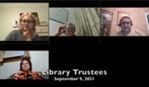 Library Trustees 9-9-21