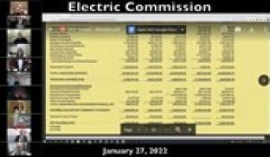 Electric Commission 1-27-22