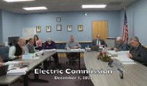 Electric Commission 12-1-22
