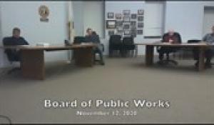 Board of Public Works 11-12-20