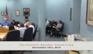 Tri-County School Committee: September 2019