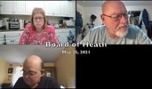 Board of Health 5-25-21