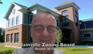 Plainville Zoning Board 10-20-20
