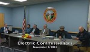 Electric Commission 11-2-23