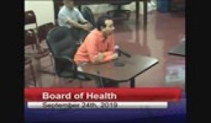 Board of Health 9-24-19