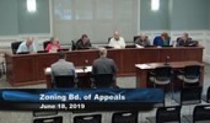 Plainville Zoning Board 6-18-19