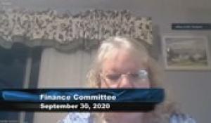 Plainville Finance Committee 9-30-20