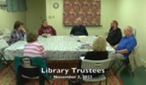 Library Trustees 11-3-22