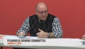 Plainville School Committee 1-14-20