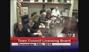 Licensing Committee 12-16-19