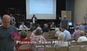 Plainville Town Meeting 6-6-22