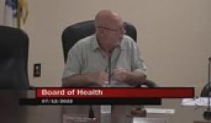 Board of Health 7-12-22