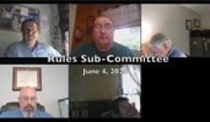 Rules Sub-Committee 6-4-20
