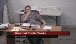 Board of Public Works 12-13-23
