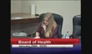 Board of Health 1-28-20