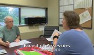 Board of Assessors 9-29-22