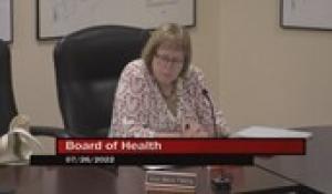 Board of Health 7-26-22