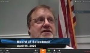 Plainville Board of Selectmen 4-13 & 4-15-20