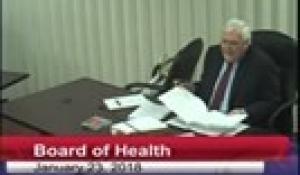 Board of Health 1-23-18