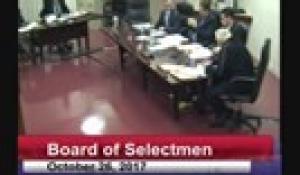 Board of Selectmen 10-26-17