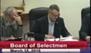 Board of Selectmen 3-15-18