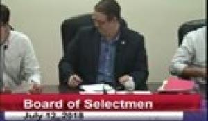 Board of Selectmen 7-12-18