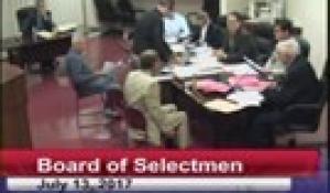 Board of Selectmen 7-13-2017