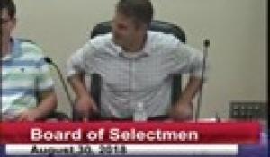 Board of Selectmen 8-30-18