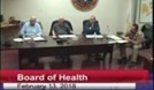 Board of Health 2-13-18