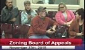 Zoning Board 11-13-18