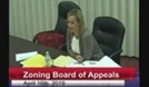 Zoning Board of Appeals 4-16-18