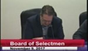 Board of Selectmen 11-9-17