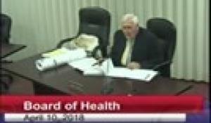 Board of Health 4-10-18
