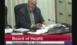 Board of Health 9-12-17