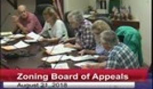 Zoning Board 8-21-18