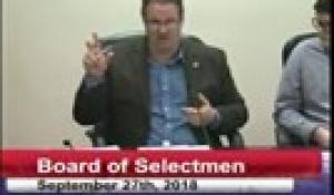 Board of Selectmen 9-27-18