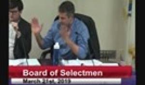 Board of Selectmen 3-21-19