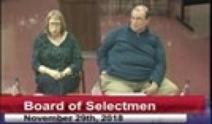 Board of Selectmen 11-29-18